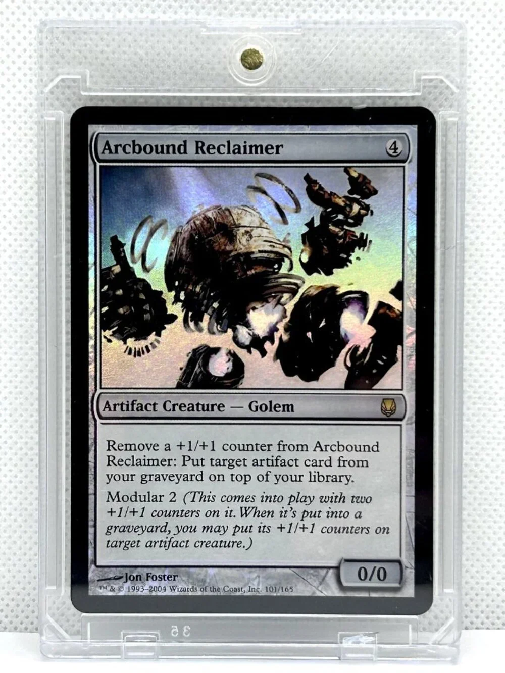 Arcbound Reclaimer Foil Rare Darksteel IN MAG CASE